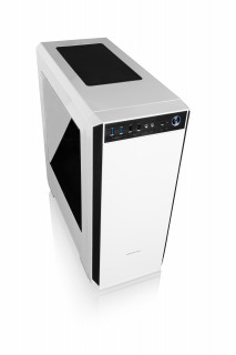 ModeCom Számítógépház - Oberon Pro Silent (ATX, mATX; ITX; 2xUSB3,0; 2xUSB2.0, HD Audio; porszuro, fehér) PC