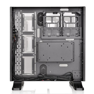 Thermaltake Core P3 Tempered Glass Curved Edition táp nélküli ATX számítógépház fekete PC