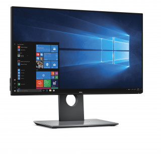 DELL U2417H 24" FHD monitor (HDMI, DP, mDP, Fekete) PC