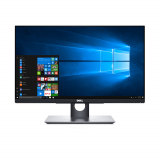 DELL P2418HT 24" FHD LED Touch monitor, fekete (VGA, HDMI, DP) PC