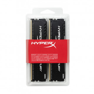 DDR4 16GB 2400MHz Kingston HyperX Fury (rev.3) Black CL15 KIT4 PC