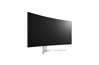 LG Monitor 34" - 34WK95C-W (Ívelt, NanoIPS; HDR™400; DCI-P3 98%; 21:9; 3440x1440; 1000:1; 5ms; 450cd; HDMIx2, DP; USB-C) PC