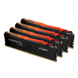 DDR4 32GB 3200MHz Kingston HyperX Fury RGB CL16 KIT4 PC