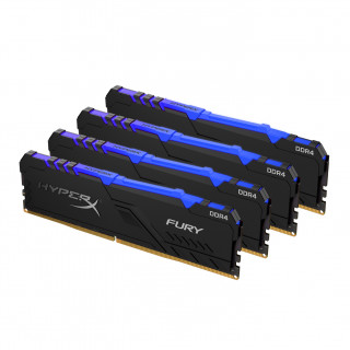 DDR4 32GB 3200MHz Kingston HyperX Fury RGB CL16 KIT4 PC