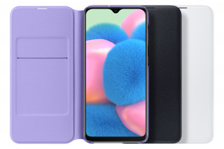 Cellect Samsung Galaxy A30s fekete/wallet cover flip tok Mobil