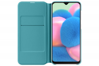 Cellect Samsung Galaxy A30s fehér/wallet cover flip tok Mobil