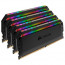 DDR4 64GB 3600MHz Corsair Dominator Platinum RGB CL18 KIT4 thumbnail