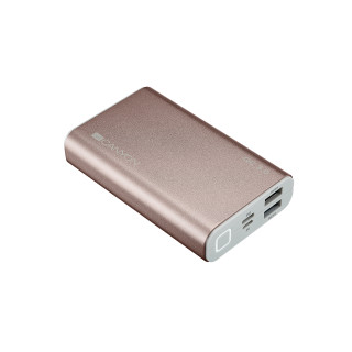 NAV -Canyon Power Bank QC3.0  Mobil DC 5V/2A-9V/2A - USB 10000mAh - rózsaarany Mobil