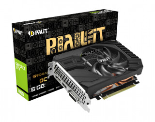 Palit GeForce GTX 1660 StormX OC 6GB GDDR5 videokártya PC