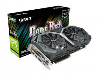 Palit GeForce RTX 2080Super GameRock Premium 8GB videokártya PC