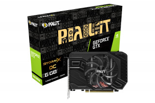 Palit GeForce GTX 1660Super StormX OC 6GB GDDR6 videokártya PC