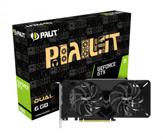 Palit GeForce GTX 1660 Dual 6GB GDDR5 videokártya PC