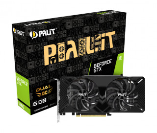 Palit GeForce GTX 1660 Dual OC 5GB GDDR5 videokártya PC