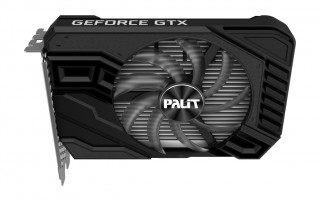 Palit GeForce GTX1650SUPER STORMX OC 4G GDDR6 128bit DVI HDMI DP videokártya PC