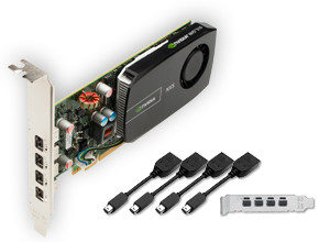 PNY QUADRO NVS 510 2GB GDDR3 4x miniDP PC