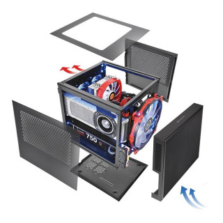 HÁZ THERMALTAKE Supressor F1 Cube case PC