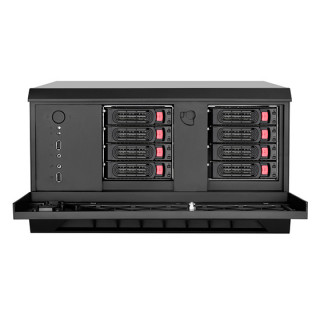 HÁZ SILVERSTONE SST-CS381 Fekete PC