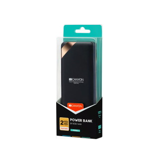 Canyon CNE-CPBP20B 20000mAh Powerbank Black Mobil