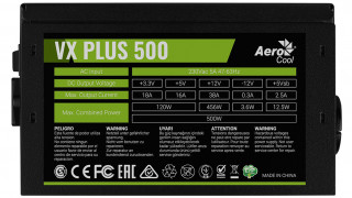 TÁP AEROCOOL PGS VX-500 PLUS 500W PC