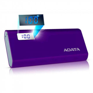 ADATA Power Bank 12500mAh AP12500 Lila Mobil