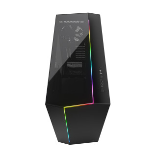 Fractal Design Vector RS Dark TG RGB Tempered Glass Black PC