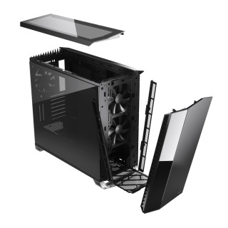 Fractal Design Vector RS Dark TG RGB Tempered Glass Black PC