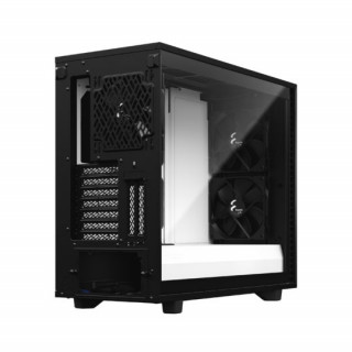 Fractal Design Define 7 Fekete-fehér ablakos (Táp nélküli) E-ATX ház PC