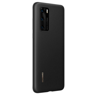 Huawei P40 Pro Protective Cover, gyári tok, fekete Mobil