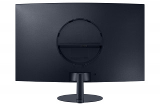 Samsung 27" C27T550FDU LED HDMI Display port ívelt kijelzős kékes sötétszürke monitor PC