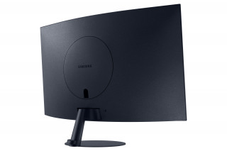 Samsung 27" C27T550FDU LED HDMI Display port ívelt kijelzős kékes sötétszürke monitor PC