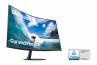 Samsung 27" C27T550FDU LED HDMI Display port ívelt kijelzős kékes sötétszürke monitor thumbnail