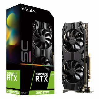 EVGA GeForce RTX 2060 SUPER SC Ultra Gaming 8GB GDDR6 HDMI DVI 2DP PC