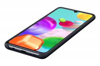 Samsung OSAM-EF-PA415TBEG Galaxy A41 fekete szilikon védőtok Mobil