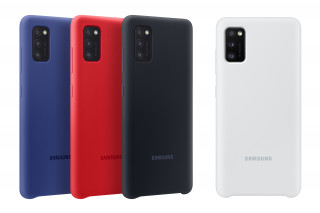 Samsung OSAM-EF-PA415TBEG Galaxy A41 fekete szilikon védőtok Mobil