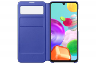 Samsung OSAM-EF-EA415PBEG Galaxy A41 s-view wallet cover fekete védőtok Mobil