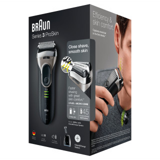 BRAUN 3 3090cc Proskin Borotva Otthon