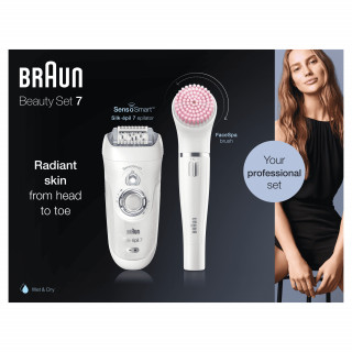 BRAUN SES7-775BS SensoSmart Epilátor Otthon