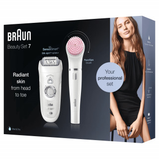 BRAUN SES7-775BS SensoSmart Epilátor Otthon