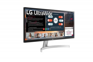 LG Monitor 34" - 34WN650-W (IPS; 21:9; 2560x1080; 5ms; 1000:1; 400cd; HDMIx2; DP; HDR™400; Spkr; sRGB 99%) PC