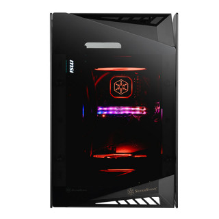 HÁZ SILVERSTONE SST-LD03B Lucid Mini ITX Black PC