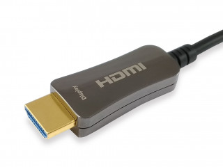 Equip Kábel - 119430 (Aktív HDMI2.0 kábel, apa/apa, 4K/60Hz, 3D, HDCP2.2, HDR, aranyozott, 30m) PC