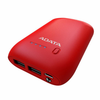 ADATA P10050 Powerbank 10050mAh Piros Mobil