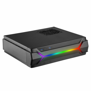 HÁZ SILVERSTONE RVZ03-ARGB Raven fekete PC