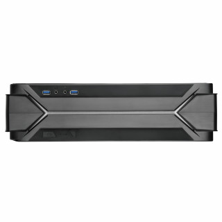 HÁZ SILVERSTONE RVZ03-ARGB Raven fekete PC