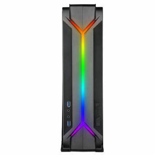 HÁZ SILVERSTONE RVZ03-ARGB Raven fekete PC