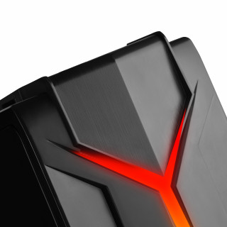 HÁZ SILVERSTONE RVZ03-ARGB Raven fekete PC