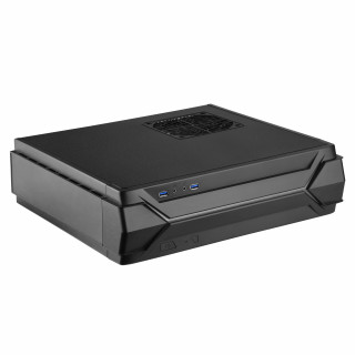 HÁZ SILVERSTONE RVZ03-ARGB Raven fekete PC