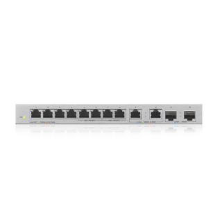 XGS1010-12,8-Port Gigabit Unmanaged Switch with 2-Port 2.5G/2-Port SFP+ PC