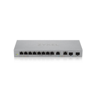 XGS1010-12,8-Port Gigabit Unmanaged Switch with 2-Port 2.5G/2-Port SFP+ PC