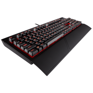 Corsair Gaming K68 Red LED - Cherry MX-Red (US, USB) - Fekete PC